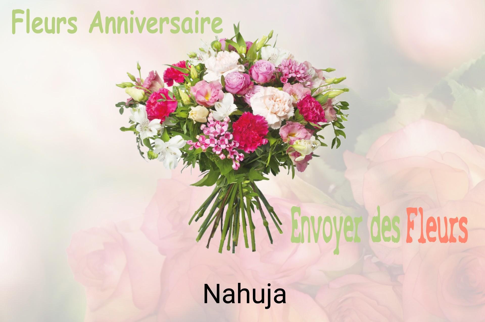 Bouquet de fleurs d’anniversaire livré à Nahuja